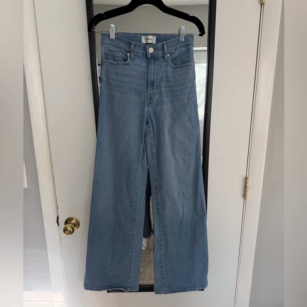 Frame le slim palazzo Jeans